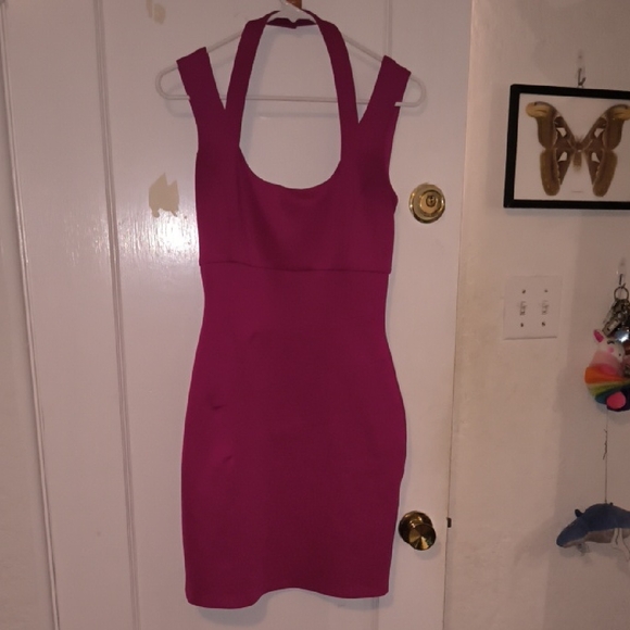 Guess Dresses & Skirts - Guess | Fuchsia Backless Dress